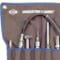American Forge & Foundry Lubrication Adapter Kit, with Cloth Roll-Up Carrying Case, 7 pc 8090 - alternate 2